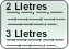 Llista ordenada per nombre de lletres, cada paraula al costat de l'altra i en ordre ascendent